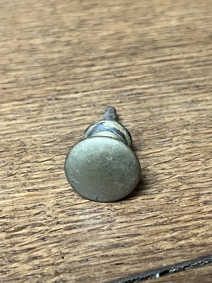 Anciens Petits Boutons Poignées bronze ou laiton, Diam :1,8cm, meubles à Tiroirs - Photo 3/4