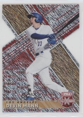 2019 Panini Elite Extra Edition Status Red Die-Cut 90/99 Devin Mann #121 s3g
