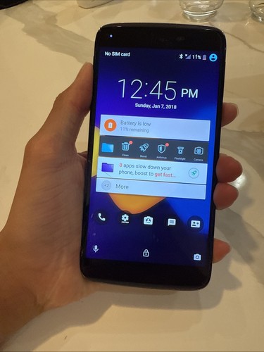 FOR PARTS AS-IS Alcatel Onetouch IDOL 3 Grey 16gb Bad Touchscreen