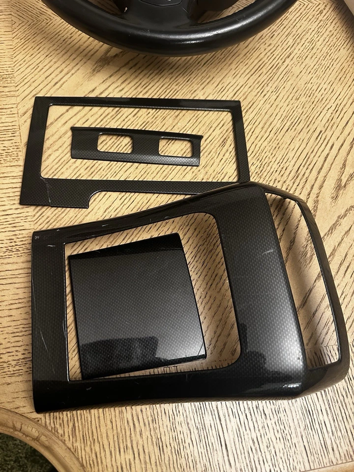 04-08 Acura Tl Oem Carbon Fiber Accessory Steering Wheel And Trim Pieces - Image 4 of 4