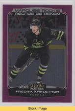 2022 O-Pee-Chee Platinum Marquee Rookies Matte Pink Fredrik Karlstrom READ t4m