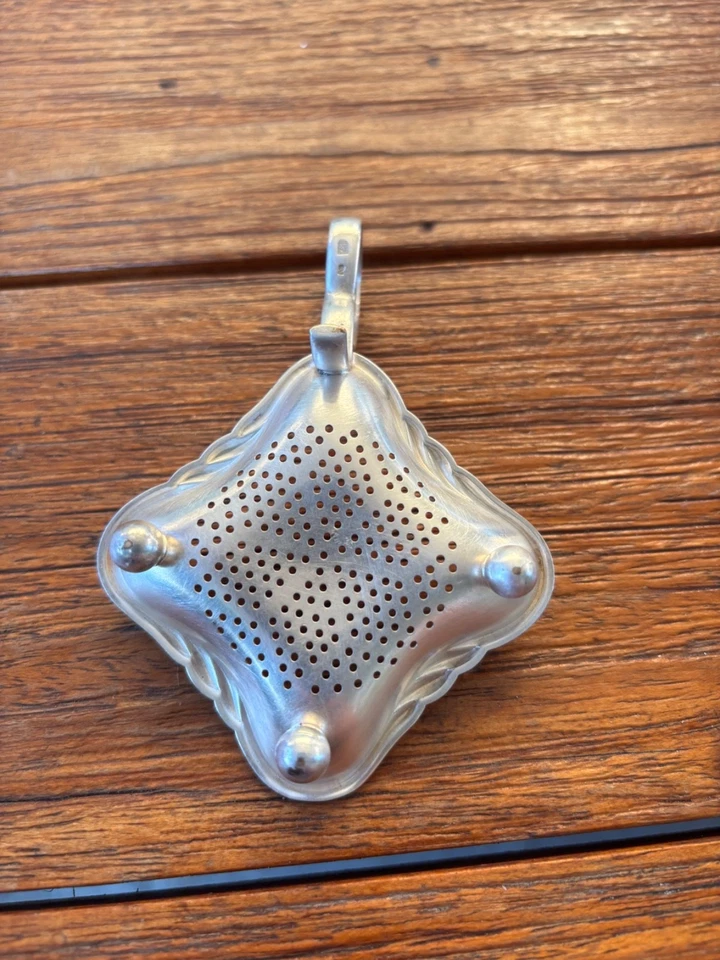 WMF viereckiges versilbertes Teesieb ca. 1930er Jahre - Bild 4 von 4