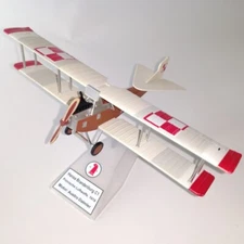 1:72 Diecast Military Model Polish AirForce Hansa Brandenburg C1 Biplane Fighter