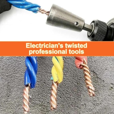 Reliable Wire Splicing Tool Wire Twisting Tool Twisting Wire for Power Drill