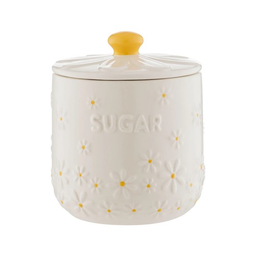 Daisy Design tableware asst Mugs Tea Pot Jug Butter Dish, Tea Coffee Sugar Jars - Picture 8 of 15