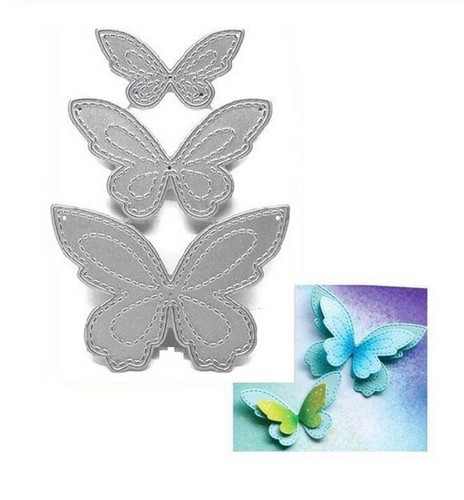 Schmetterling Stanzformen Metall Cutting Dies Scrapbooking Stanzschablonen Karte - Bild 1 von 4