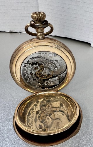 VINTAGE ELGIN /PHILADELPHIA WATCH CASE CO POCKET WATCH. - Picture 5 of 22