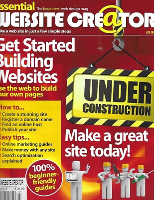 Essential Website Creator Magazine Register a Domain Name Online Marketing Tips