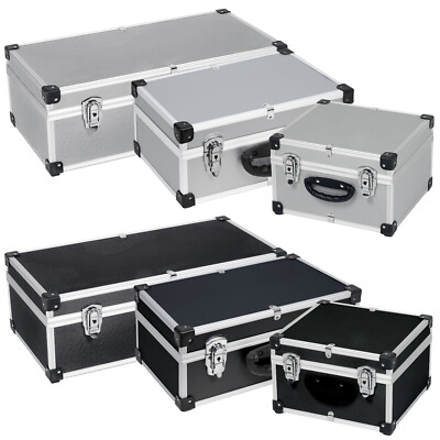 Alukoffer Werkzeugkiste Transportbox Sortimentskoffer CD-Koffer DJ Case Koffer