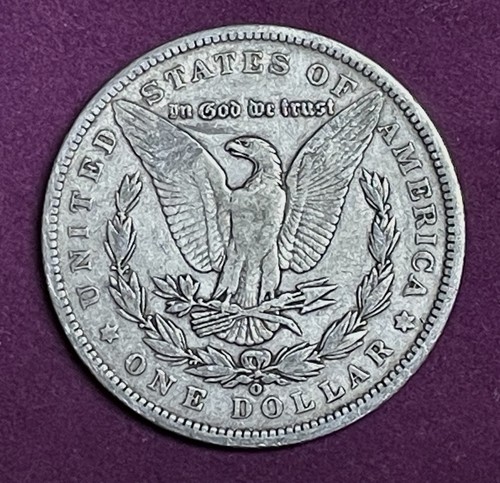 1889-O Morgan Silver Dollar - Picture 2 of 2