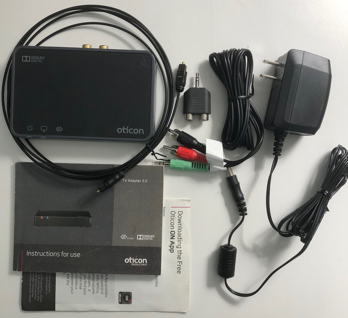 Oticon Dolby Digital TV Adapter 3.0/TVA3 for Oticon Opn/More Oticon Dolby Digital TV Adapter 3.0/TVA3 for Oticon Opn/More