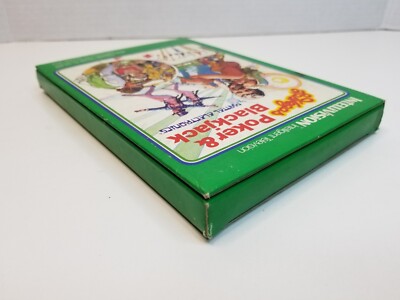 Jeu Intellivision - Las Vegas Poker & Blackjack - Version Complète En Boîte (CIB) - Testé Et Fonctionnel