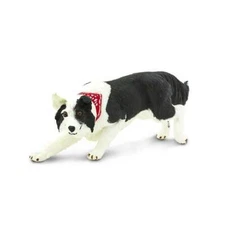 BORDER COLLIE DOG Animal Figurine Safari Ltd. toy