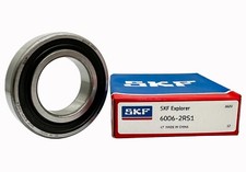 New 6006-2RS SKF Brand Rubber Seal Ball Bearing 30x55x13 6006 2RS 6006RS