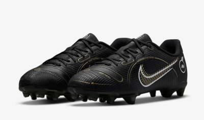 NIKE ZOOM VOPOR 14 ACADEMY HG Jr ② Jr Vapor 14 Academy FG/MG-Black/Metallic Gold | eBay