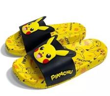 Pok mon Claquette tong Pikachu sandales  t  plage taille disponible 2 a 8 ans