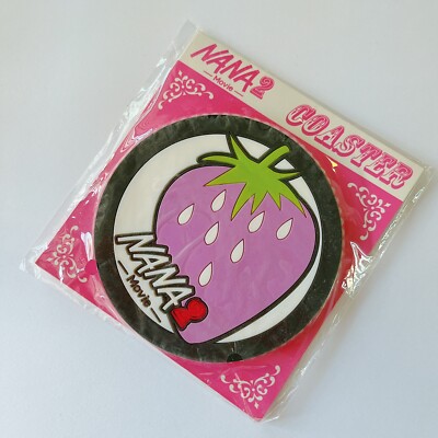【Unbenutzt】NANA 2 Movie Collaboration Strawberry Coaster Ai Yazawa Japan limi...