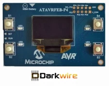ATAVRFEB-P4 Development Board - ATtiny416 MCU - OLED display Piezo 4 LEDs - AVR