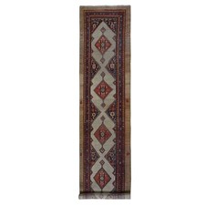 3'2"x15'9" Antique Farsian Serrib Wide XL Runner Even Wear Good Cond Rug R59511