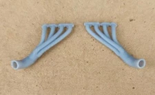 RESIN 3D PRINTED 1/24 1/25 DOWNSWEPT SIDE EXIT HEADERS SHALLOW