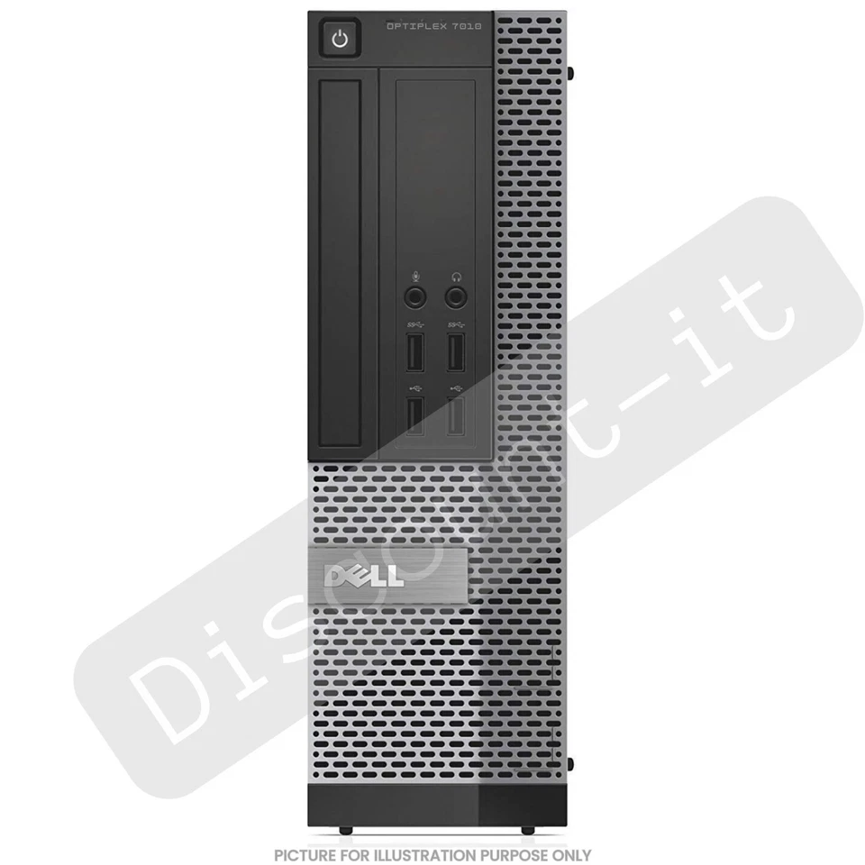 Dell OptiPlex 7010 SFF Intel Core i7 32GB RAM 1TB SSD Wi-Fi Enabled Desktop PC - Image 2 of 4