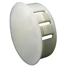 Essentra Components 1-1/4" Hole Plug Snap In 125 Max Panel (10 Pack) 62MP1250W