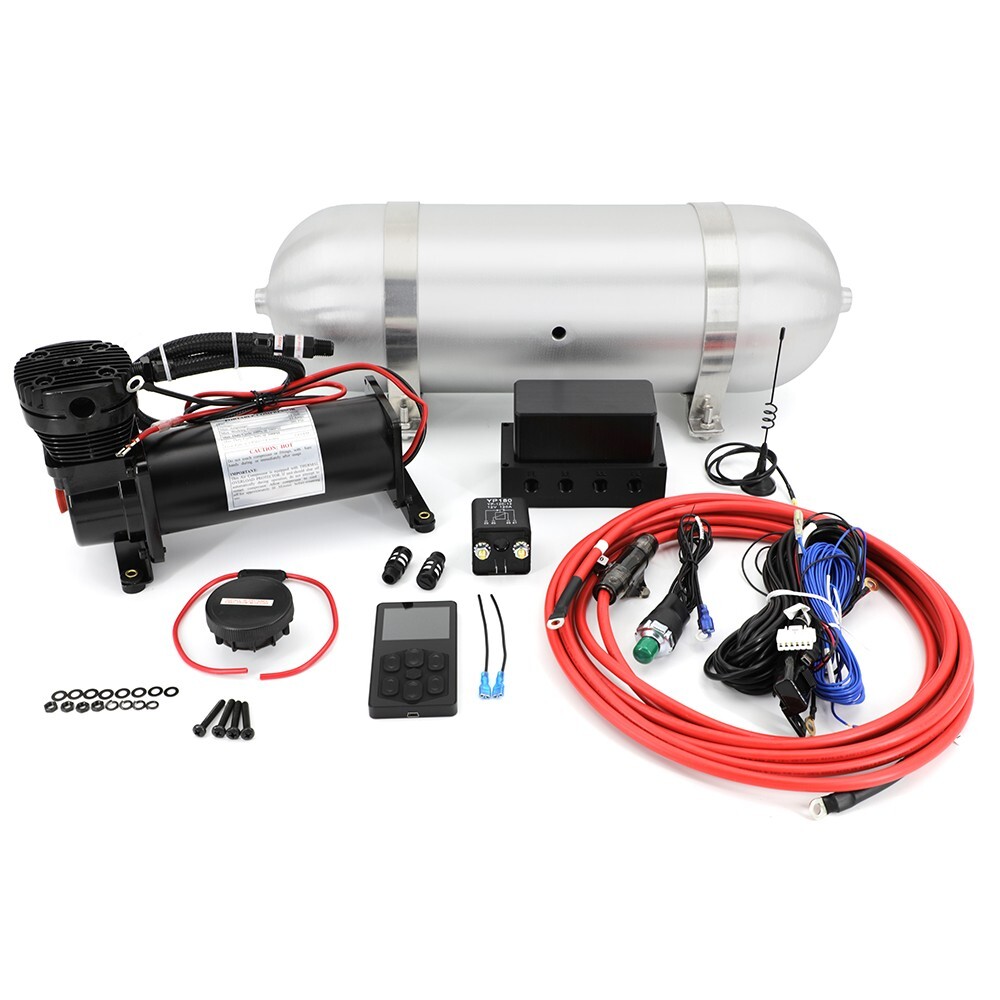 Air ride suspension system Electronic Controll Kit With Air Tunk&Air Compressor