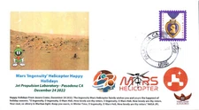 2022 Mars 'Ingenuity' Helicopter Happy Holidays From Ingenuity Pasadena 24 Dec