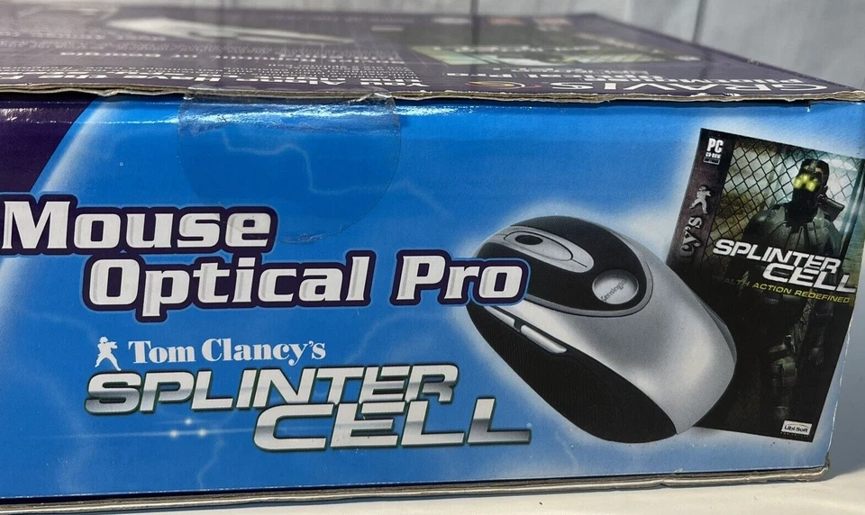 NOS Kensington PilotMouse Pro and Tom Clancy´s Splinter Cell for PC Gaming RARE - Image 4 of 4
