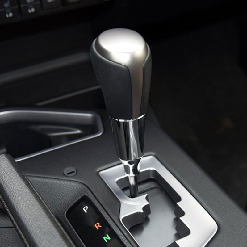 Front Automatic Gear Shift Knob PU Leather For Toyota Prius C 2012