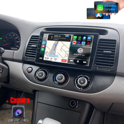 Car Radio Stereo Carplay For 2002-2006 Toyota Camry 4+64G 9in RDS Bluetooth EQ