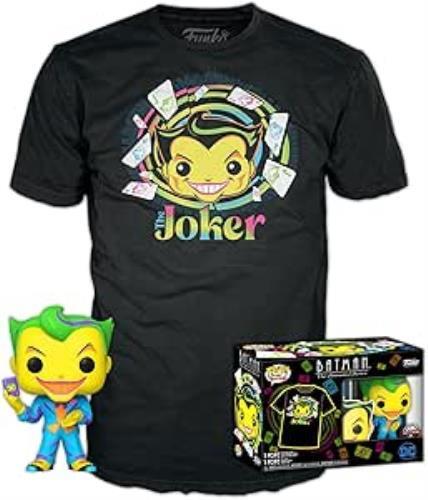 ALTRA POP & TEE DC: FUNKO POP & TEE BATMAN 1989 THE JOKER M T shirt