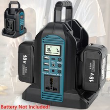 2-Port 350W Power Inverter for Makita 18V Li-ion Battery Outdoor Power Station