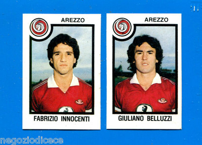 PANINI FOOTBALLERS 1982-83 - Figurine-Sticker No. 355 - INNOCEN#BELLU-AREZZO -Rec