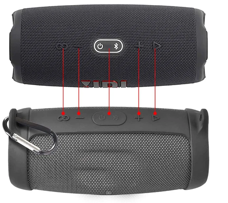 Housse / coque en silicone pour haut-parleur JBL Charge 5 - Photo 4/4
