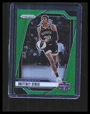 2024 Brittney Sykes - Panini Green Prizm WNBA -  #80 Washington Mystics
