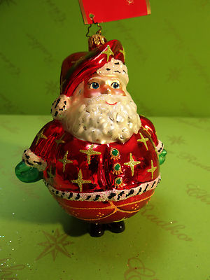 Christopher Radko Holiday Elegance Glass Blown Ornament 