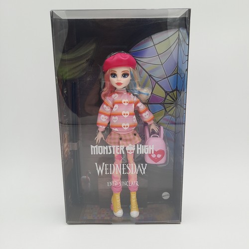 Monster High Wednesday Enid Sinclair Modepuppe Mattel 2024 NEU OVP - Bild 1 von 17