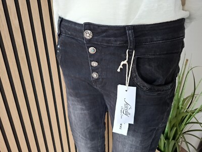 Emmiol Spedizione gratua 2026 Pantaloni larghi con paillettes su tutta la superficie d'oro S di Wide Leg Pants nel negozio online. | EMMIOL