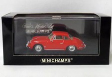 1/43 1961 Porsche 356 B Hardtop-Coupe Red Diecast Model