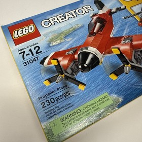 LEGO Creator: Propeller Plane (31047) 3 In 1 Red Building Set New Sealed Box