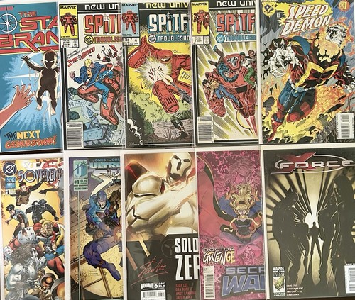 COMIC BOOK BUNDLE OF 10 RANDOM ASSORTED COMICS (MOSTLY MARVEL!) | eBay