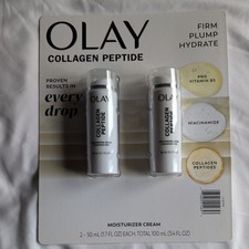 Olay Collagen Peptide Facial Moisture Cream, 1.7 floz, 2pk