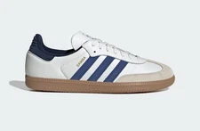 Adidas Samba OG White Royal Blue Indigo JH5632 Men's Casual Lifestyle Shoes  NEW