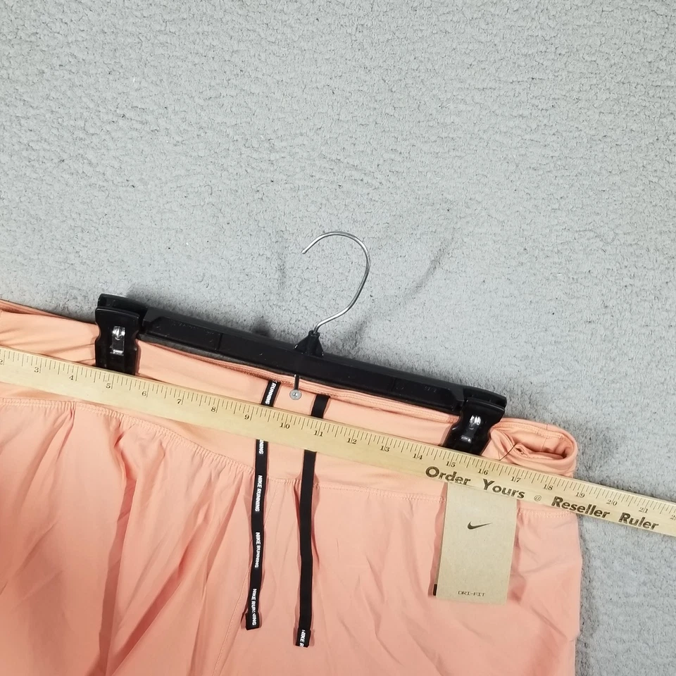 Nike Mujeres Dri-FIT Eclipse Run Calzoncillos Forrados 5" Pantalones Cortos XXL Coral CZ9568-824 Foto 3 de 4