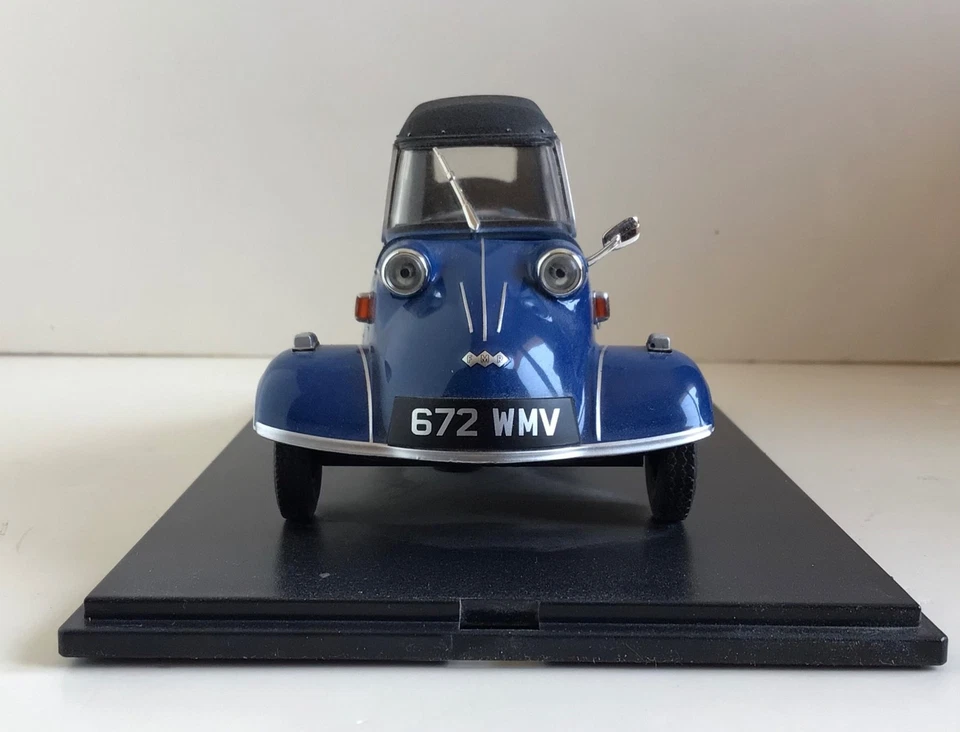 1/18 Messerschmitt KR200 Convertible (Royal Blue). by Oxford neuf dans boîte - Photo 4/4