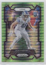 2023 Panini Prizm Rookies Neon Green Pulsar Prizm Jack Campbell #330 17ht