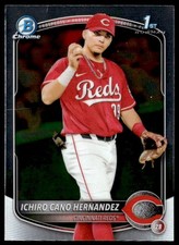 2025 Bowman #BCP-18 Ichiro Cano Hernandez Chrome Prospects