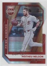 2021 Panini Elite Extra Edition Prime Numbers C Die-Cut /188 Matheu Nelson 10c7