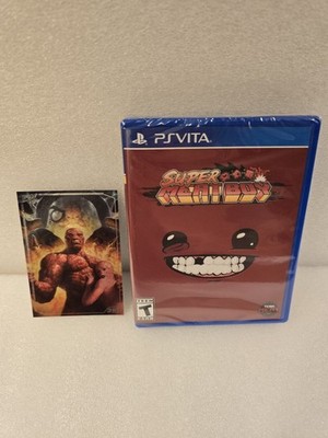 Super Meat Boy - Sony PS VITA - Limited Run Games - LRG - New - Sealed w/ Card